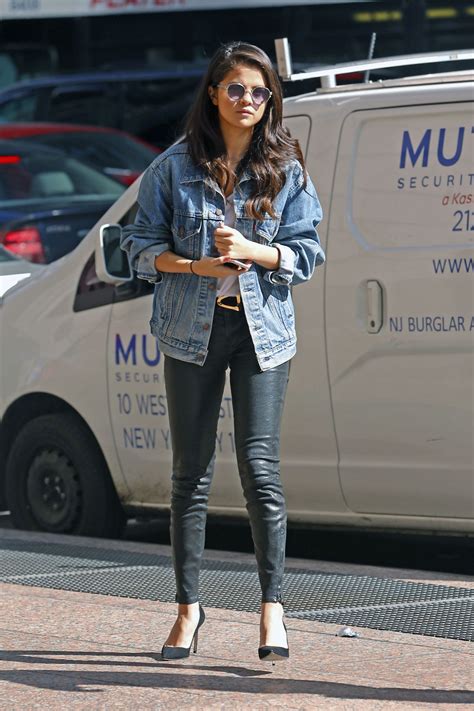 selena gomez casual style out in new york city october