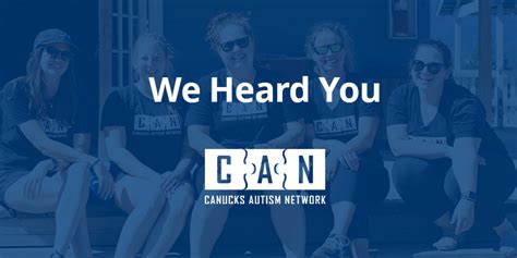 We Heard You Fall 2019 Membership Survey Canucks Autism Network