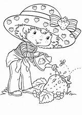 Coloring Shortcake Strawberry Pages Girl Kids Para Strawberries Fun Coloriage sketch template