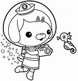 Octonauts Coloring Pages Octopod Getcolorings sketch template