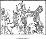 Assiri Colorare Nazioni Antichi sketch template