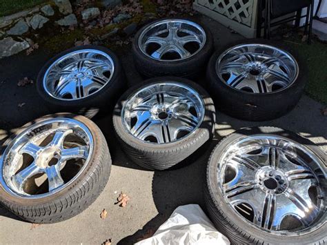 chrome rims matching set     spare classifieds  jobs