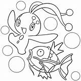 Kleurplaten Riolu Diamant Perle Animaatjes Perl sketch template
