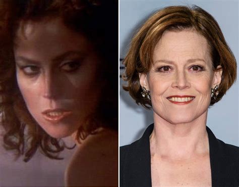 Sigourney Weaver In Ghostbusters And Now Celebrities