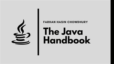 java handbook learn java programming  beginners
