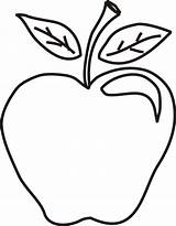 Coloring Pages Apple Year Colouring Olds Color Clipart Kids Outline Preschoolers Apples Print Fruits Book Clip Gif Printable Comments Cliparts sketch template