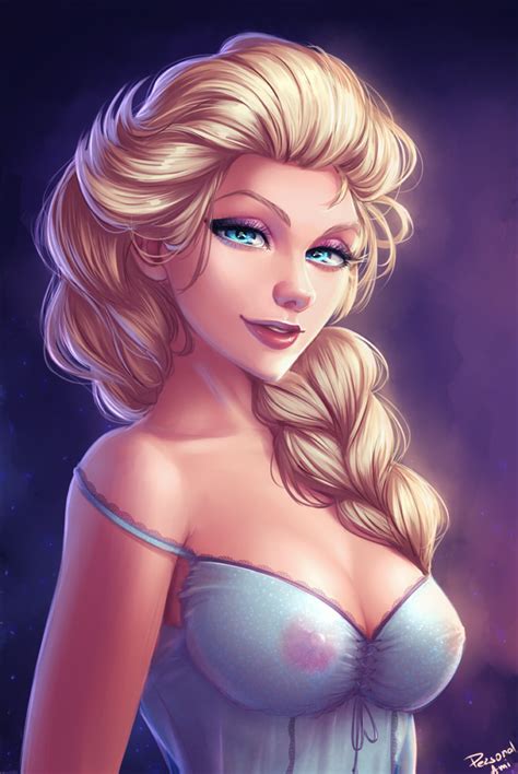 Elsa Frozen Frozen Movie Art Girl Nsfw Sex