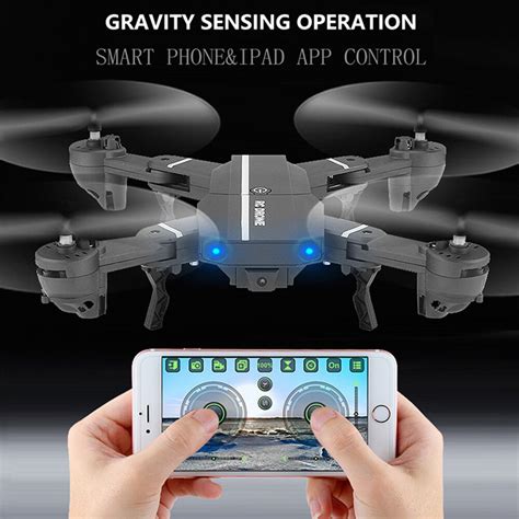 dron plegable por control remoto cuadricoptero  wifi  dron de radiocontrol selfi