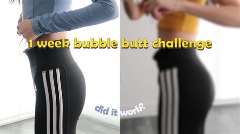 I Tried Daisy Keech S Bubble Butt Workout For A Week Realistic