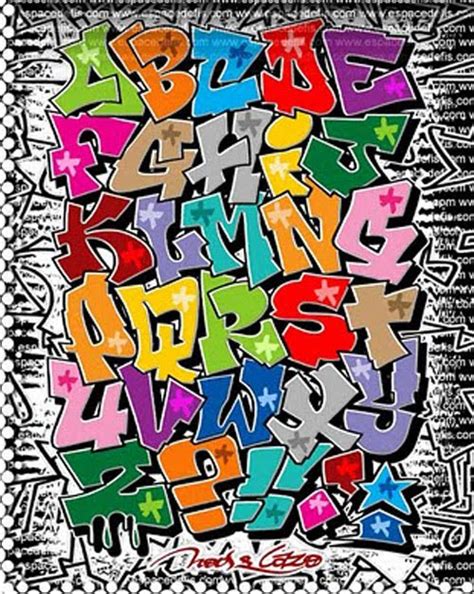 grafiti   colorful graffiti graffiti alphabet graphic design