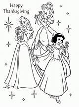 Thanksgiving Coloring Pages Disney Princess Kids Patrol Paw Printable Happy Color Comments Getcolorings Cute sketch template