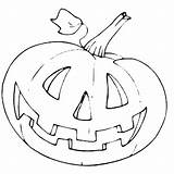Pumpkin Coloring Carving Pages Printable Getdrawings sketch template
