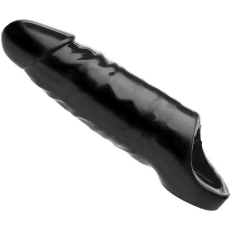 mamba xl cock sheath black sex toys at adult empire