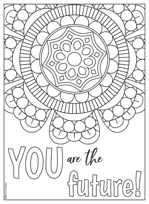 mandala quotes coloring pages pin  color  quotes