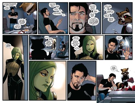Gamora And Stark The Next Day [guardians Of The Galaxy 5] Marvel