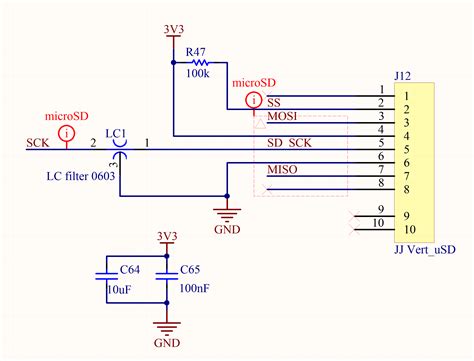 design  microsd circuitry
