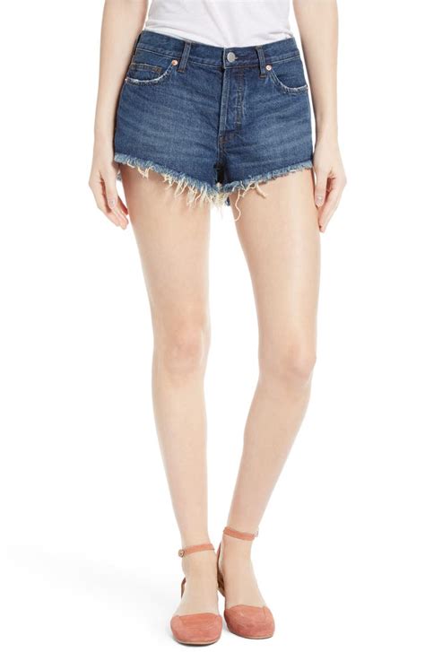 free people cutoff denim shorts nordstrom