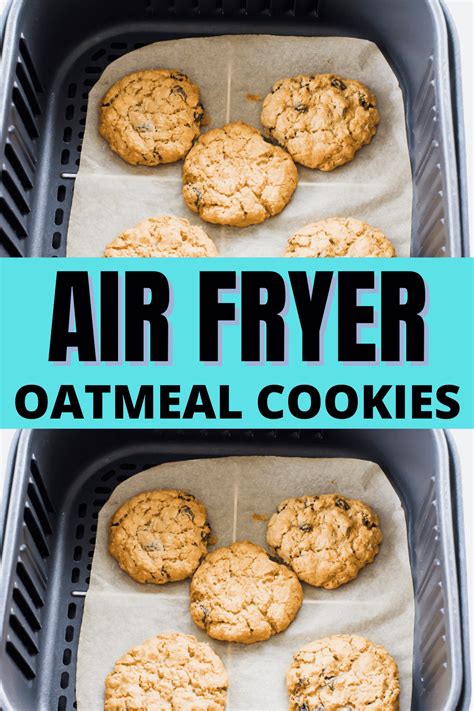 air fryer oatmeal cookies air fryer eats