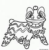Chinese Coloring Year Lion Dance Pages Dragon Printable Kids Smile Color Happy Book Years Print Cartoon Holidays Clipartmag Visit Advertisement sketch template