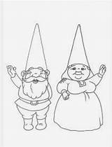 Gnome sketch template