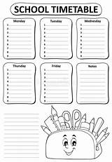 Timetable Thematics sketch template