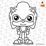 Sonic Draw Easy Drawing Coloring Chibi Kids Drawings Characters 1991 Letsdrawkids Paintingvalley Sidekick Tails Named Miles Friend sketch template
