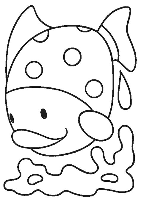 goldfish coloring page animals town animals color sheet goldfish