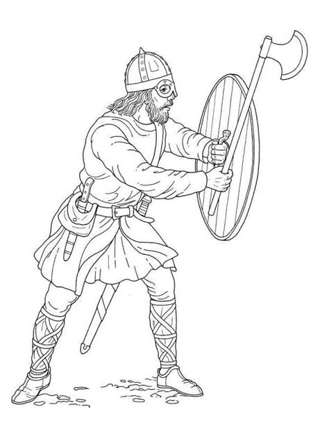 viking  coloring page  printable coloring pages  kids