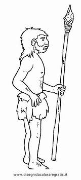 Steinzeit Neandertaler Uomo Ominidi Evoluzione Homo Colorear Storia Disegno Erectus Primitivos Malvorlage Neanderthal Stampare Cavernicolas Ausmalen Scritta Sull sketch template