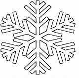 Nieve Copo Snowflake sketch template
