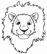 Lion Coloring Mask Cute Sheets Pages Angels Little Top Animals sketch template