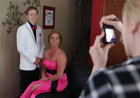 gallery son takes mom to valpo prom local photo galleries