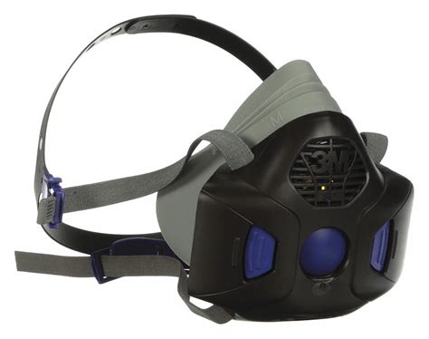 mask respirator silicone gray myhf sd grainger