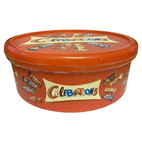 celebrations chocolate tub   sale  ebay