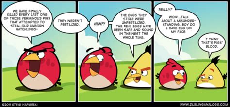 Humor The Real Truth Behind Angry Birds The Good Men Project