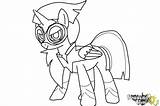 Power Ponies Twilight Sparkle Masked Coloring Horn Matter Draw Drawingnow sketch template
