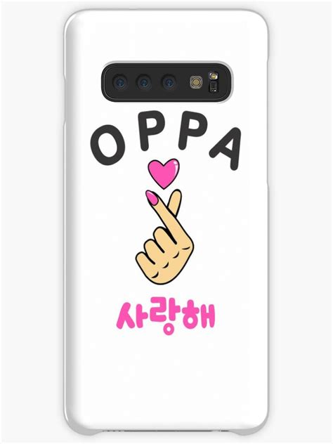 love  oppa heart sign cases skins  samsung galaxy
