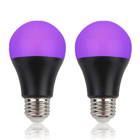 buy greenicuv led black light bulb  pack   equivalent
