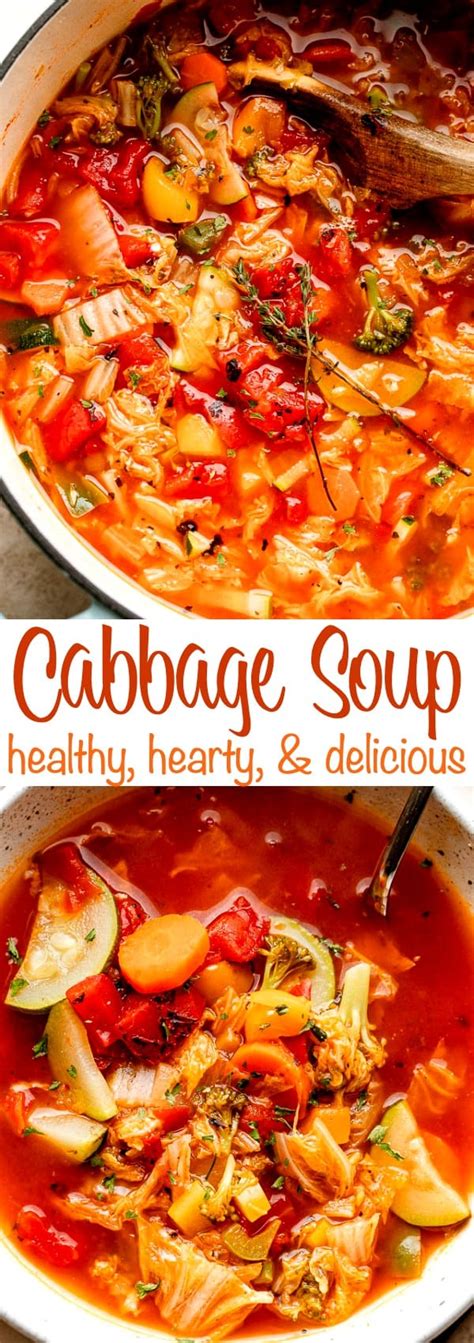 the best cabbage soup easy and healthy cabbage soup recipe