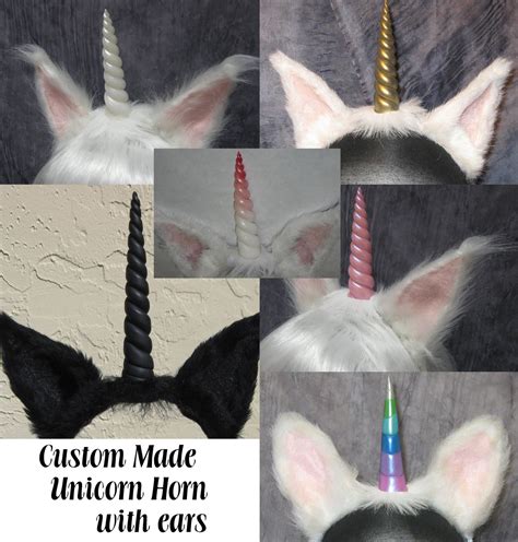 unicorn horn  ears unicorn   pony unicorn horn etsy