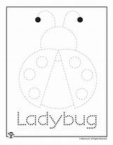 Tracing Spring Ladybug Letter Printable Kids Worksheets Activities Preschool Worksheet Trace Word Print Woo Jr Shapes Themed sketch template