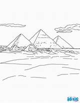 Coloring Pages Pyramids Giza Kids Pyramid Hellokids Great Color Egypt Print Uteer Template Choose Board sketch template