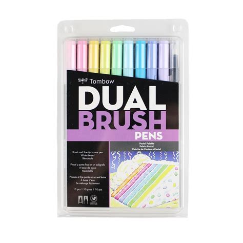 htconlinein tombow dual brush  set  pastel palette