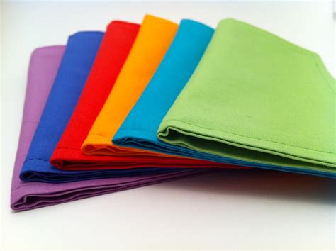 stackd everyday napkins  solid color cloth napkins
