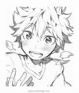 Hinata Haikyuu Fan Xcolorings 660px 50k sketch template