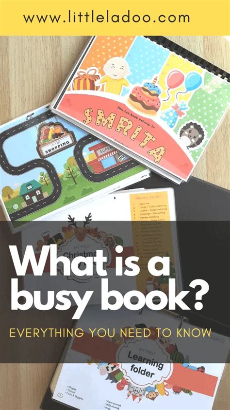 toddler busy book