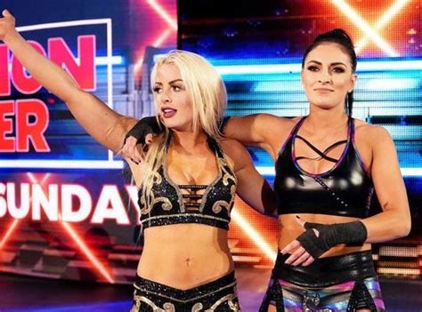 Mandy Rose And Sonya Deville Wwe’s Twin Flame Hers Magazine