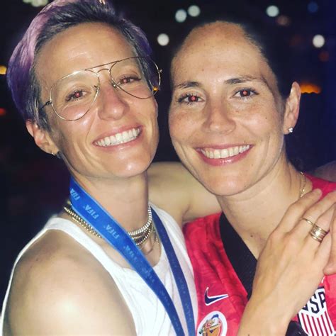 the american women s soccer player megan rapinoe enjoys a