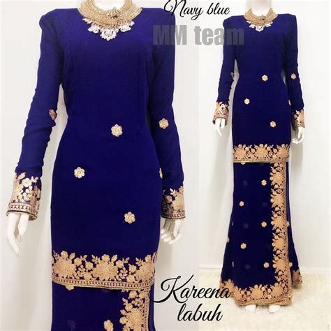 ready to wear baju kurung saree kareena by seni halus shopee malaysia