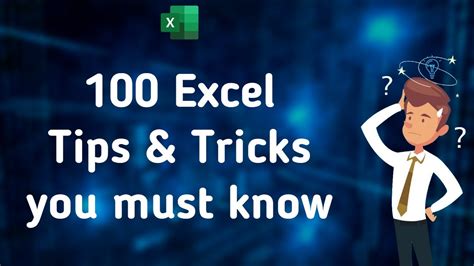 excel tips tricks    excel tutorials